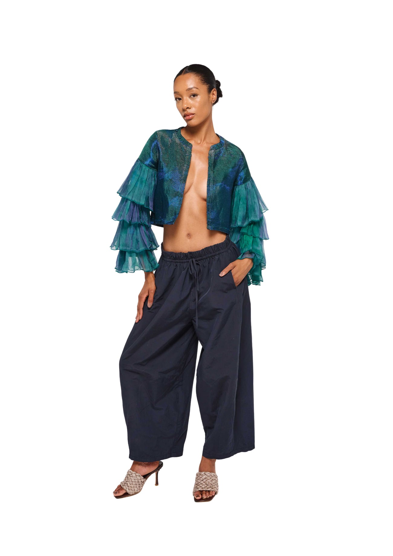 Phoenix Jacket in Peacock