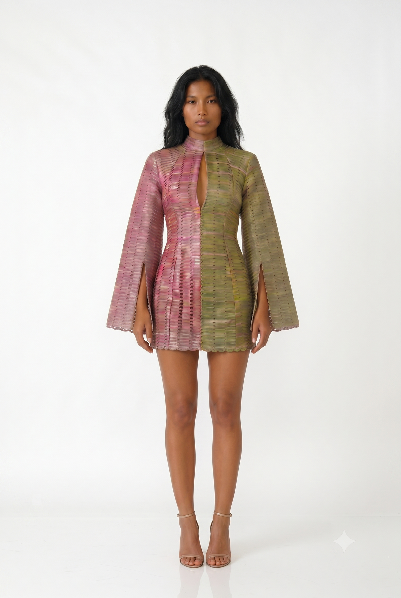 Priestess Dress w/ Monk Sleeves