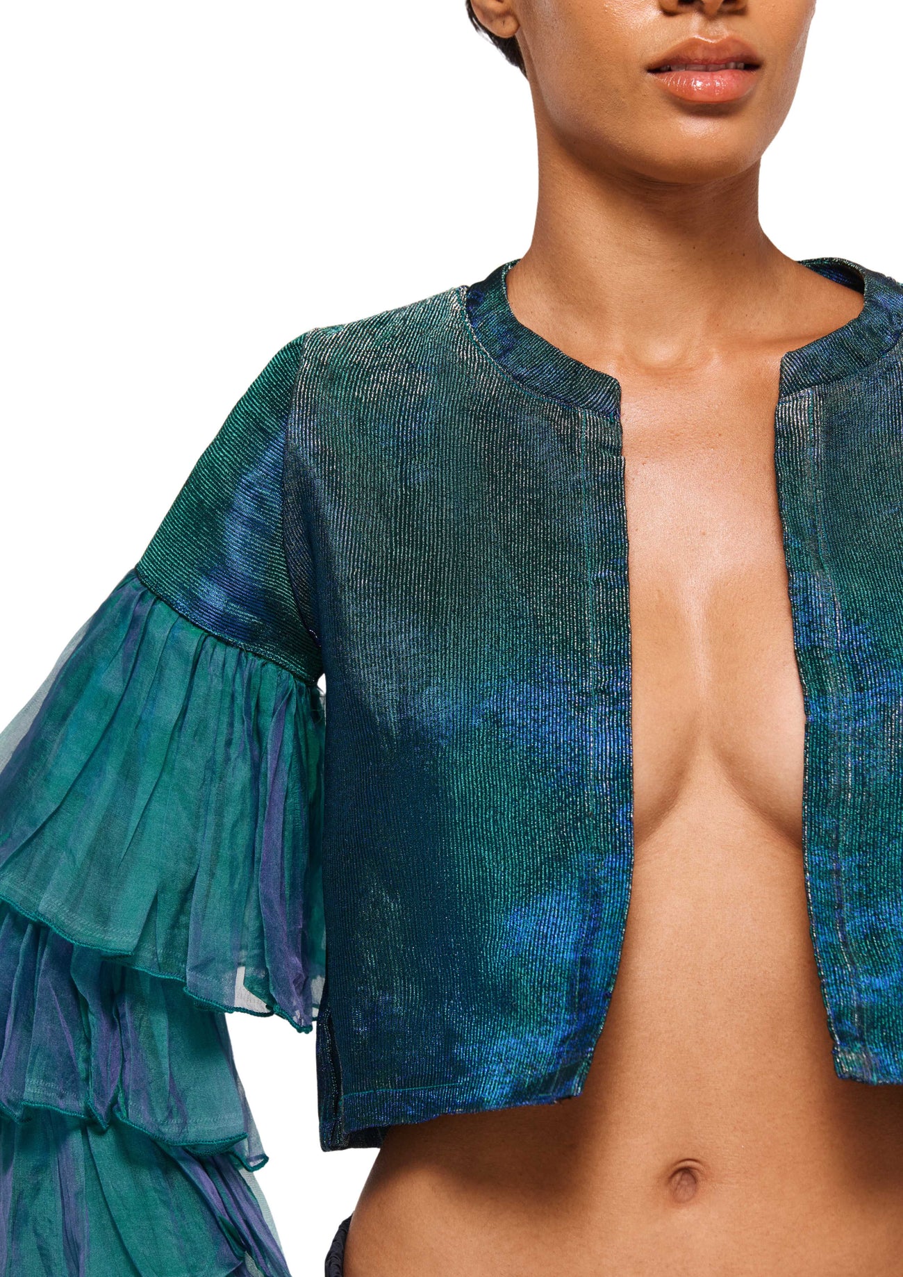 Phoenix Jacket in Peacock