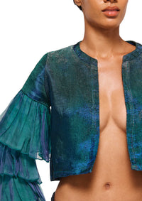 Phoenix Jacket in Peacock
