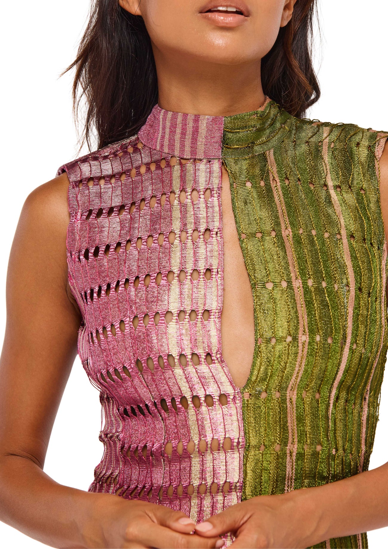 Novice Dress in Guava