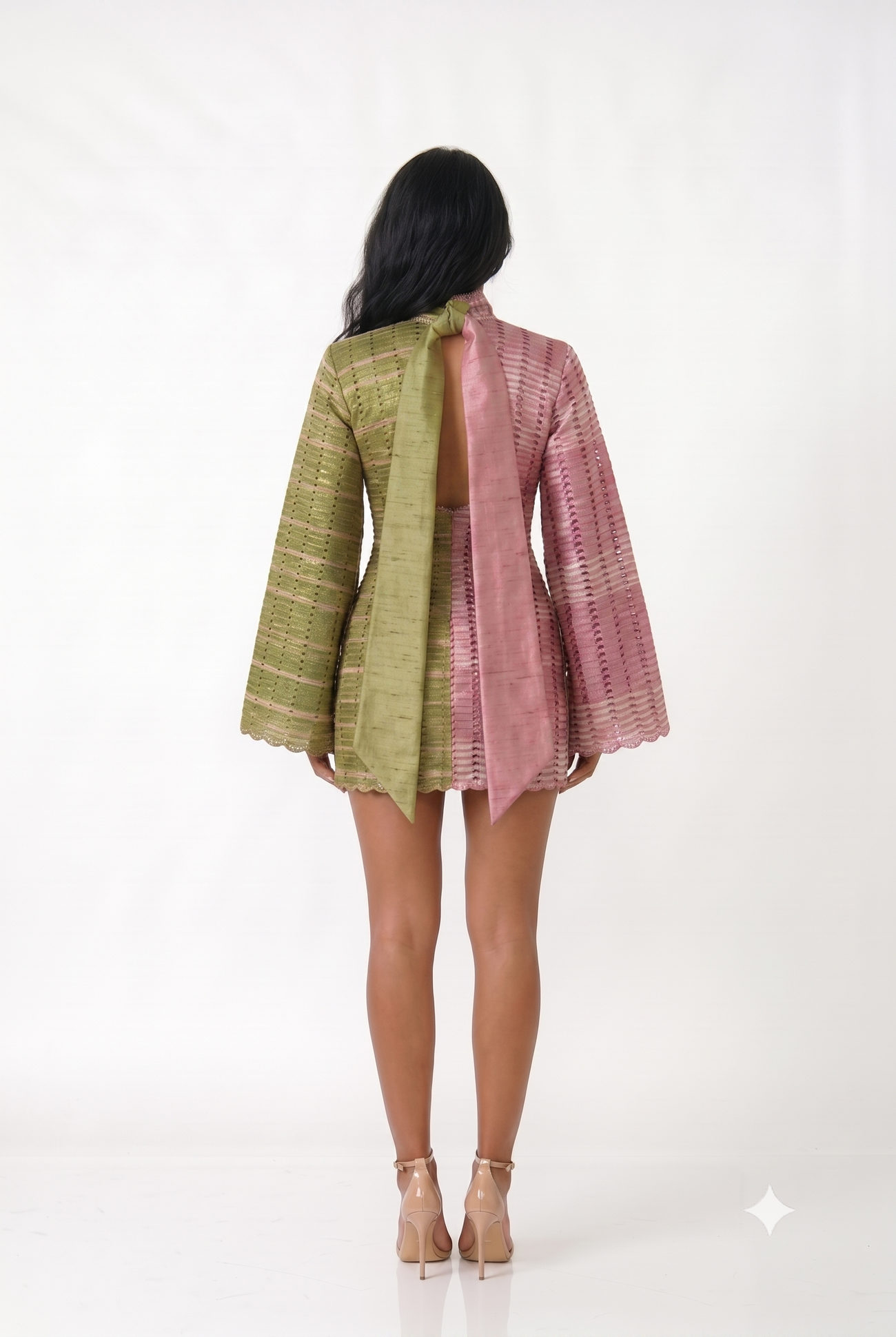 Priestess Dress w/ Monk Sleeves